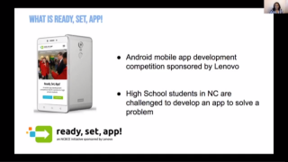 Ready, Set, App! Kickoff - Mobile App Development Competition for High School Students